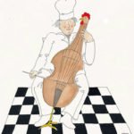 Musical themed note card