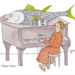 Musical themed note card